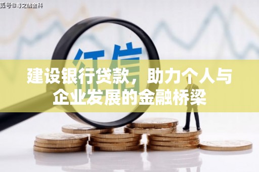 红寺堡建设银行贷款，助力个人与企业发展的金融桥梁