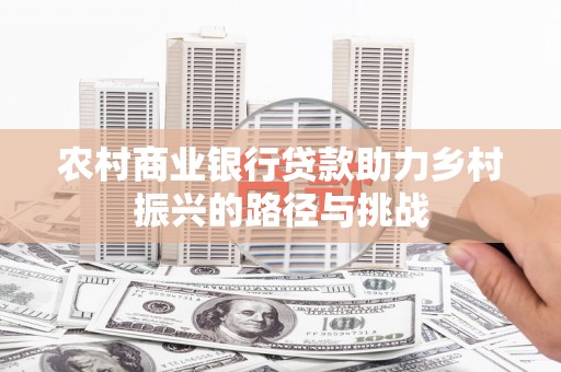 红寺堡农村商业银行贷款助力乡村振兴的路径与挑战