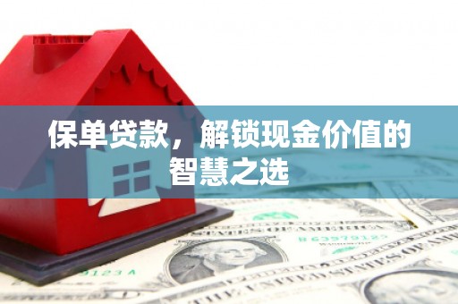 红寺堡保单贷款，解锁现金价值的智慧之选