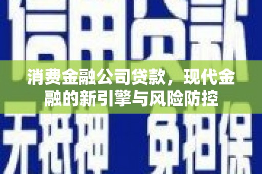 红寺堡消费金融公司贷款，现代金融的新引擎与风险防控