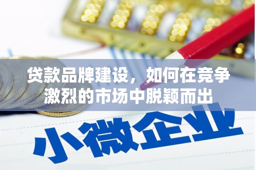 红寺堡贷款品牌建设，如何在竞争激烈的市场中脱颖而出