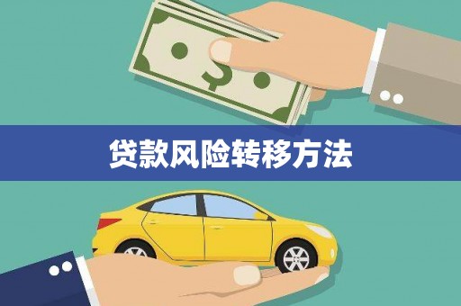 红寺堡贷款风险转移方法