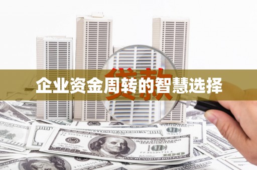 红寺堡企业资金周转的智慧选择