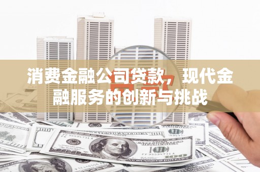 红寺堡消费金融公司贷款，现代金融服务的创新与挑战