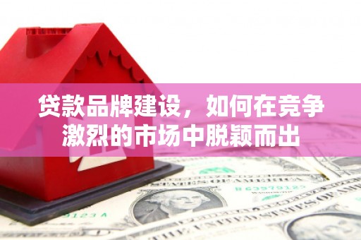 红寺堡贷款品牌建设，如何在竞争激烈的市场中脱颖而出