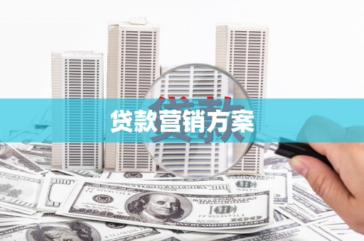 红寺堡贷款营销方案