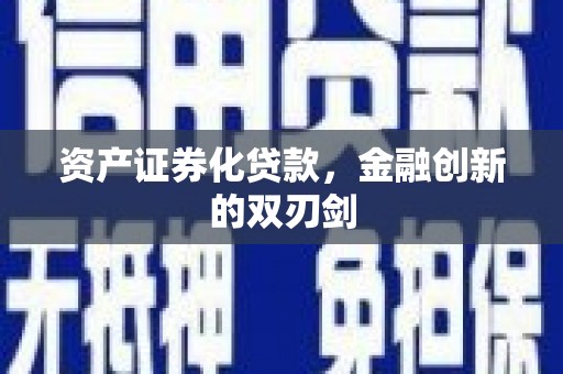 红寺堡资产证券化贷款，金融创新的双刃剑