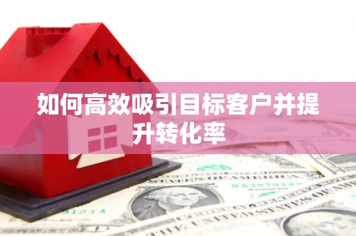 红寺堡如何高效吸引目标客户并提升转化率