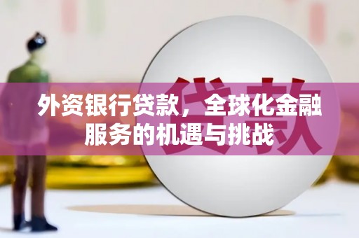 红寺堡外资银行贷款，全球化金融服务的机遇与挑战