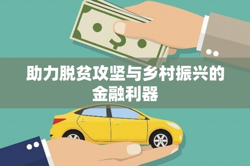 红寺堡助力脱贫攻坚与乡村振兴的金融利器