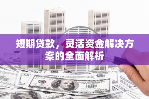 红寺堡短期贷款，灵活资金解决方案的全面解析