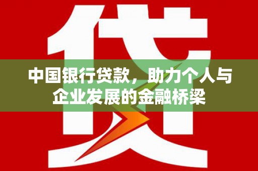红寺堡中国银行贷款，助力个人与企业发展的金融桥梁