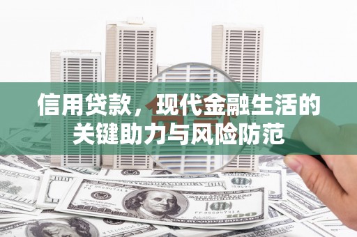 红寺堡信用贷款，现代金融生活的关键助力与风险防范
