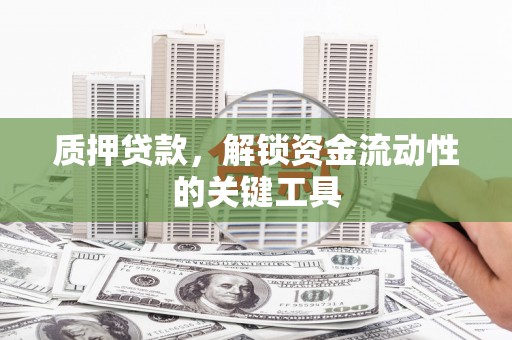 红寺堡质押贷款，解锁资金流动性的关键工具