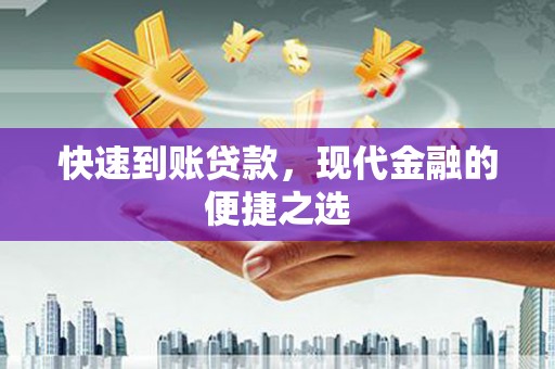 红寺堡快速到账贷款，现代金融的便捷之选