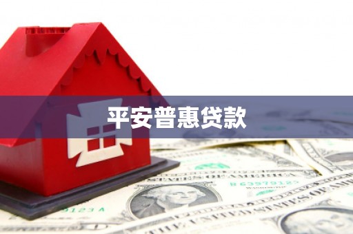 红寺堡平安普惠贷款