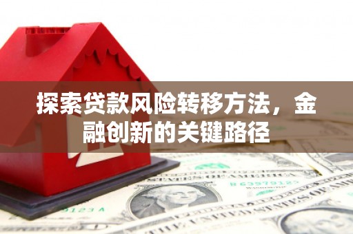 红寺堡探索贷款风险转移方法，金融创新的关键路径
