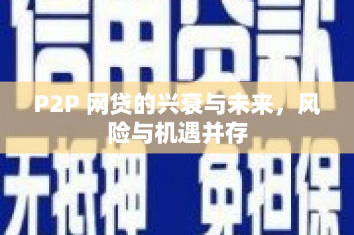 红寺堡P2P 网贷的兴衰与未来，风险与机遇并存